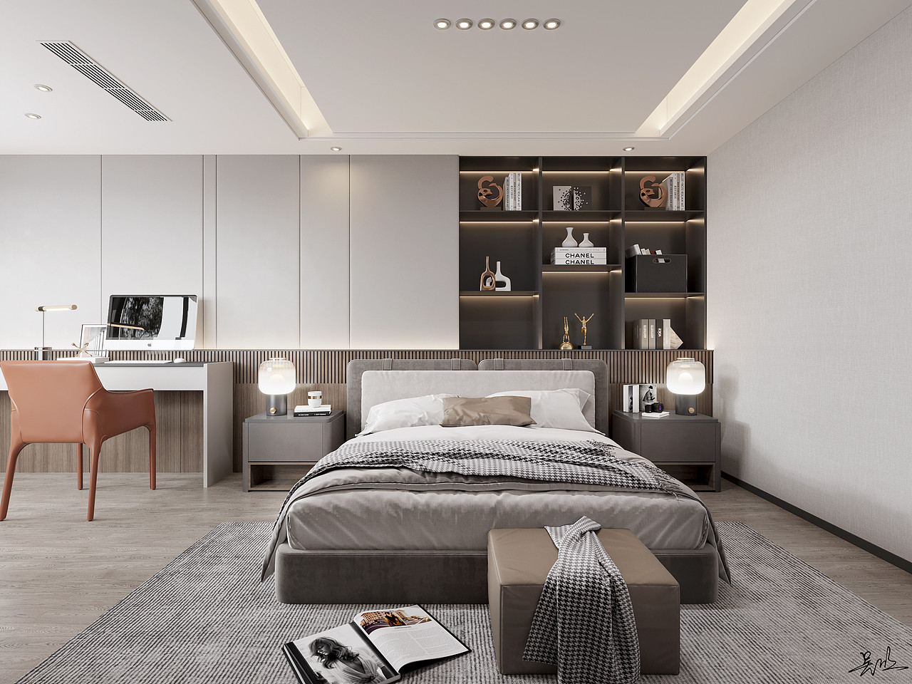 现代——低调奢华有内涵（图ZMjYxMTEyNjQw） - 家装设计 - 站酷设计师吴欣MM原创素材 - 站酷ZCOOL