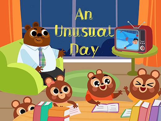 An unusual day