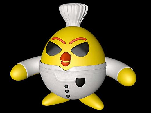 一只超兇的廚子小雞（個(gè)人主頁-ZMzczMDg0OTY=） - 人物/生物 - 站酷設(shè)計(jì)師星期六Sat原創(chuàng)素材 - 站酷ZCOOL