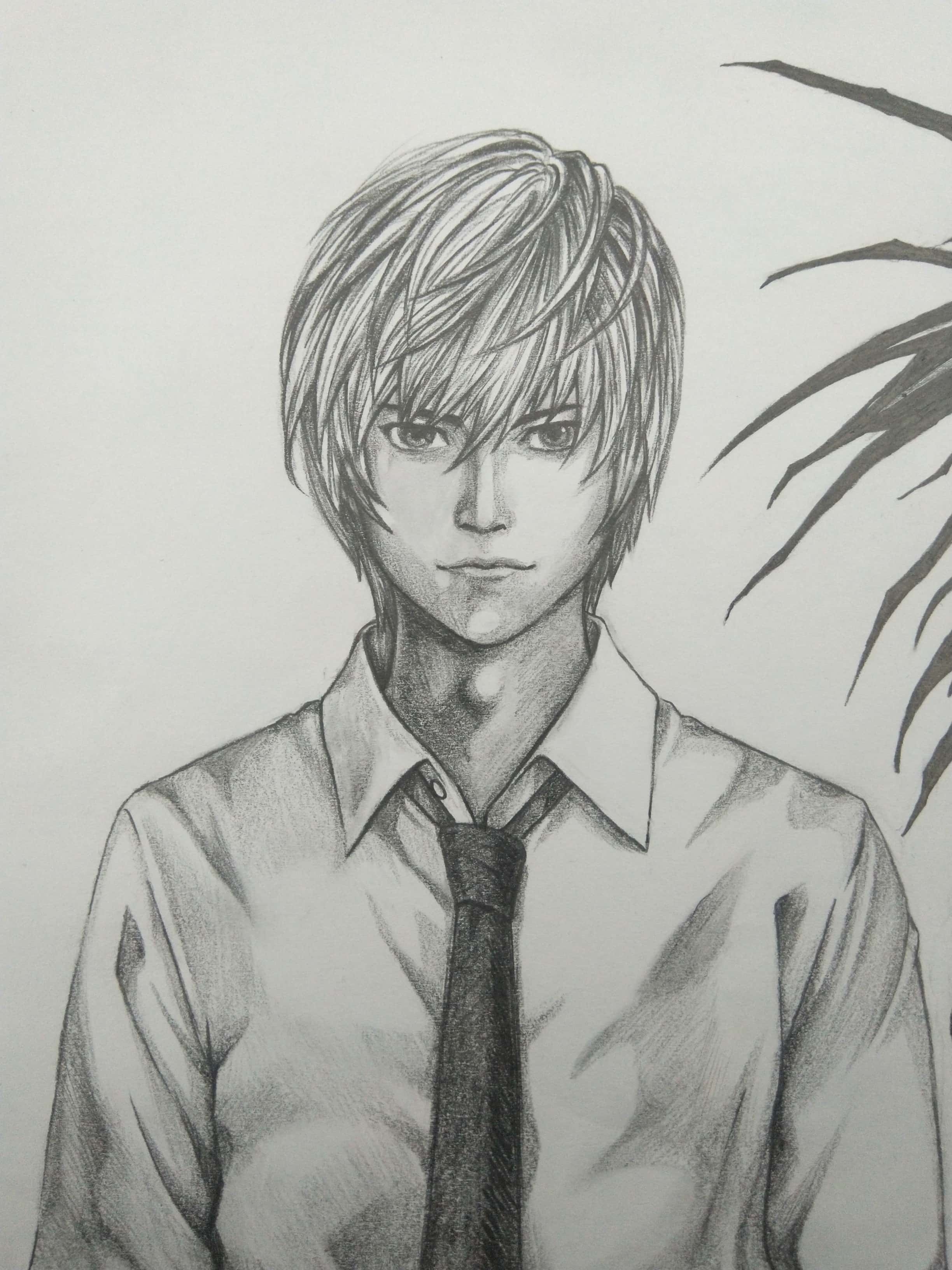 《death note》小畑健 大师作品 - 陶云龙 绘|插画|创作习作|修罗之手