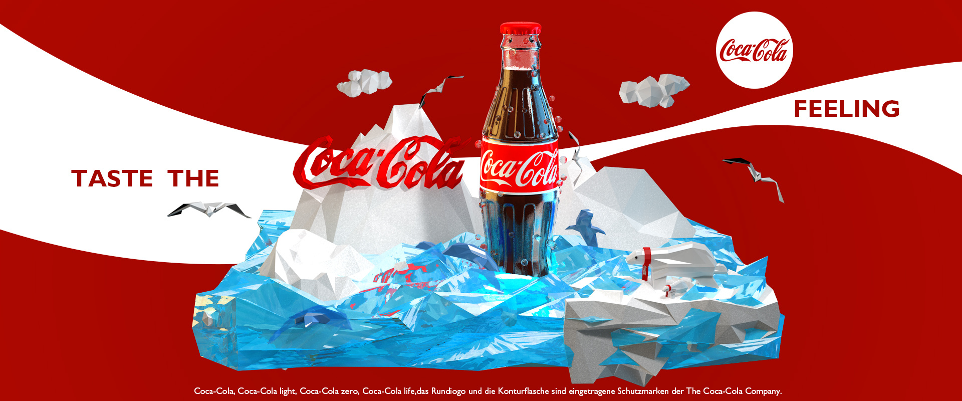 可口可乐广告素材图片