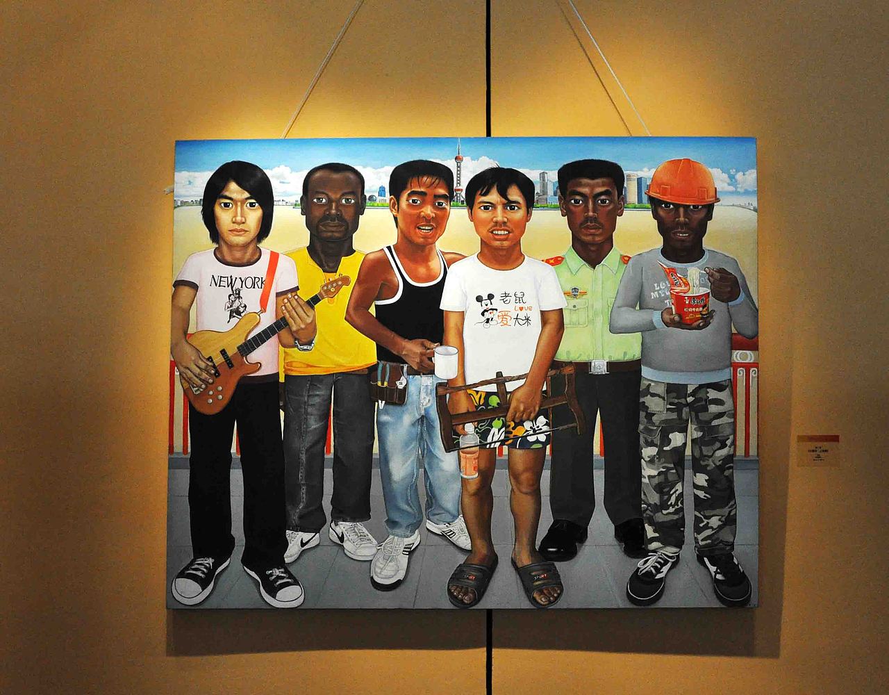 双年展——预热展,新人油画展