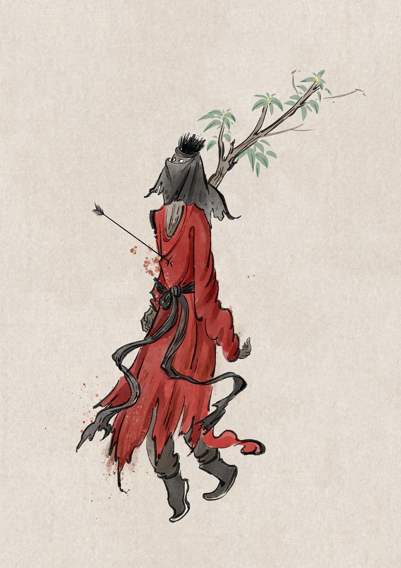 中国妖怪——植物篇（图ZMjQ3MzMwNDU2） - 绘本 - 站酷设计师miao9原创素材 - 站酷ZCOOL