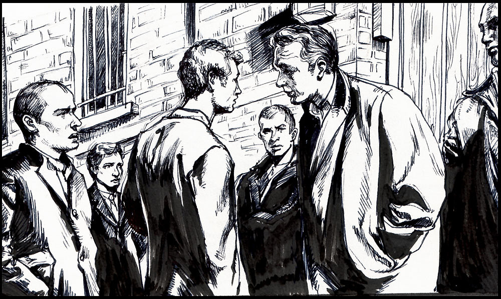 看电影画速写（图ZOTUyMjExNg==） - 绘画 - 站酷设计师小尼尔森原创素材 - 站酷ZCOOL