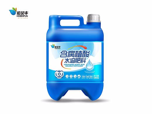 水溶肥料瓶贴包装设计