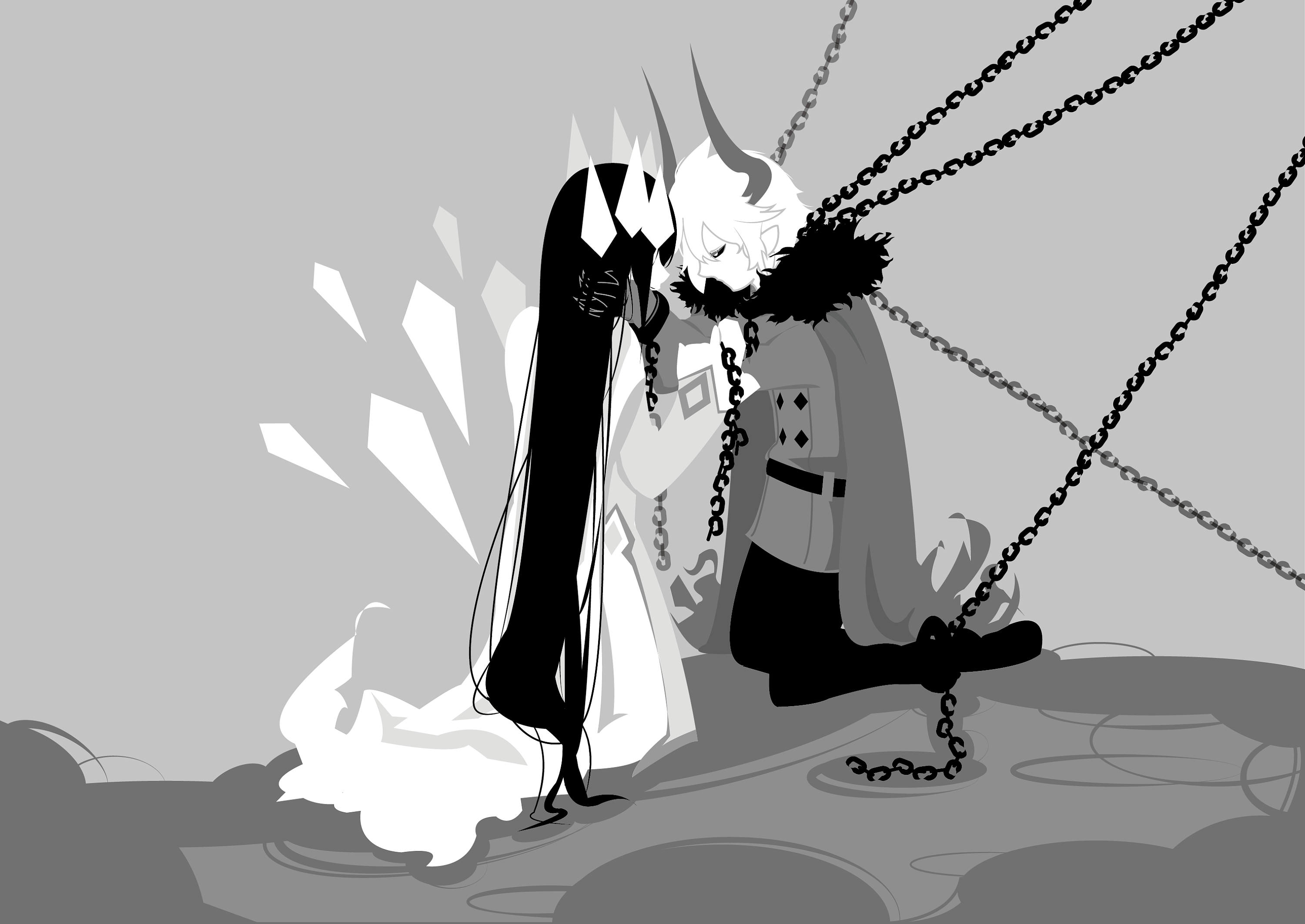 海底囚人 同人插画|插画|创作习作|松野桃 - 原创作品 - 站酷 (zcool)