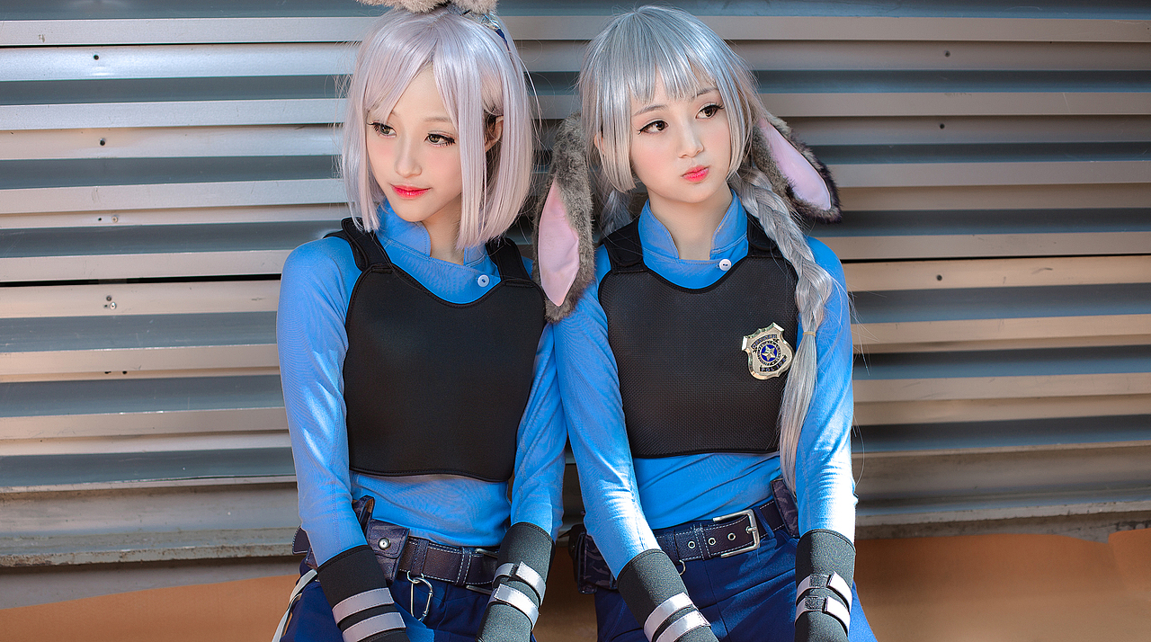 疯狂动物城-Judy拟人x3-cosplay