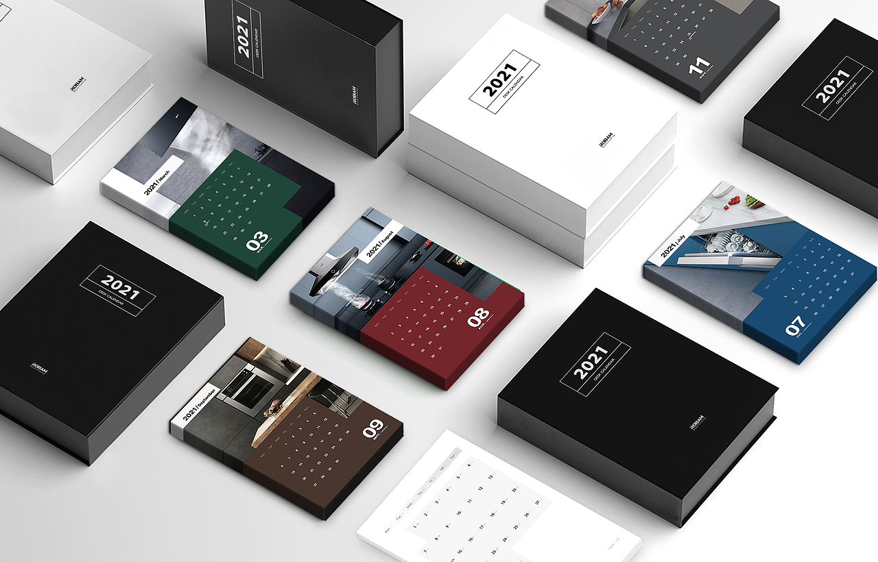 ROBAM 2020年台历设计