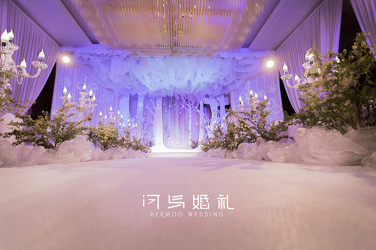 河马婚礼｜西式婚礼（紫色＋白色）（图ZMTM3ODUzOTIw） - 人文/纪实摄影 - 站酷设计师河马婚礼原创素材 - 站酷ZCOOL
