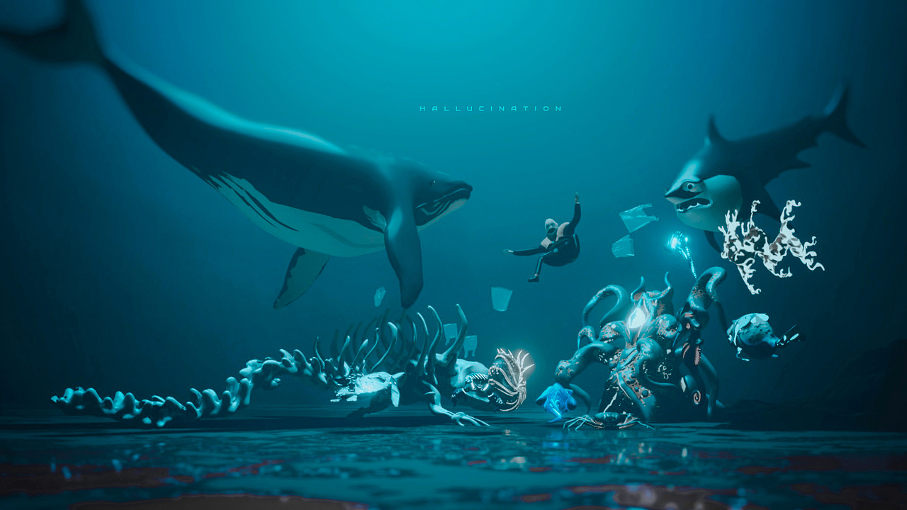 幻覺▼Hallucination（圖ZMTU3Mjc0ODgw） - 人物/生物 - 站酷設(shè)計(jì)師Mr_Proton原創(chuàng)素材 - 站酷ZCOOL