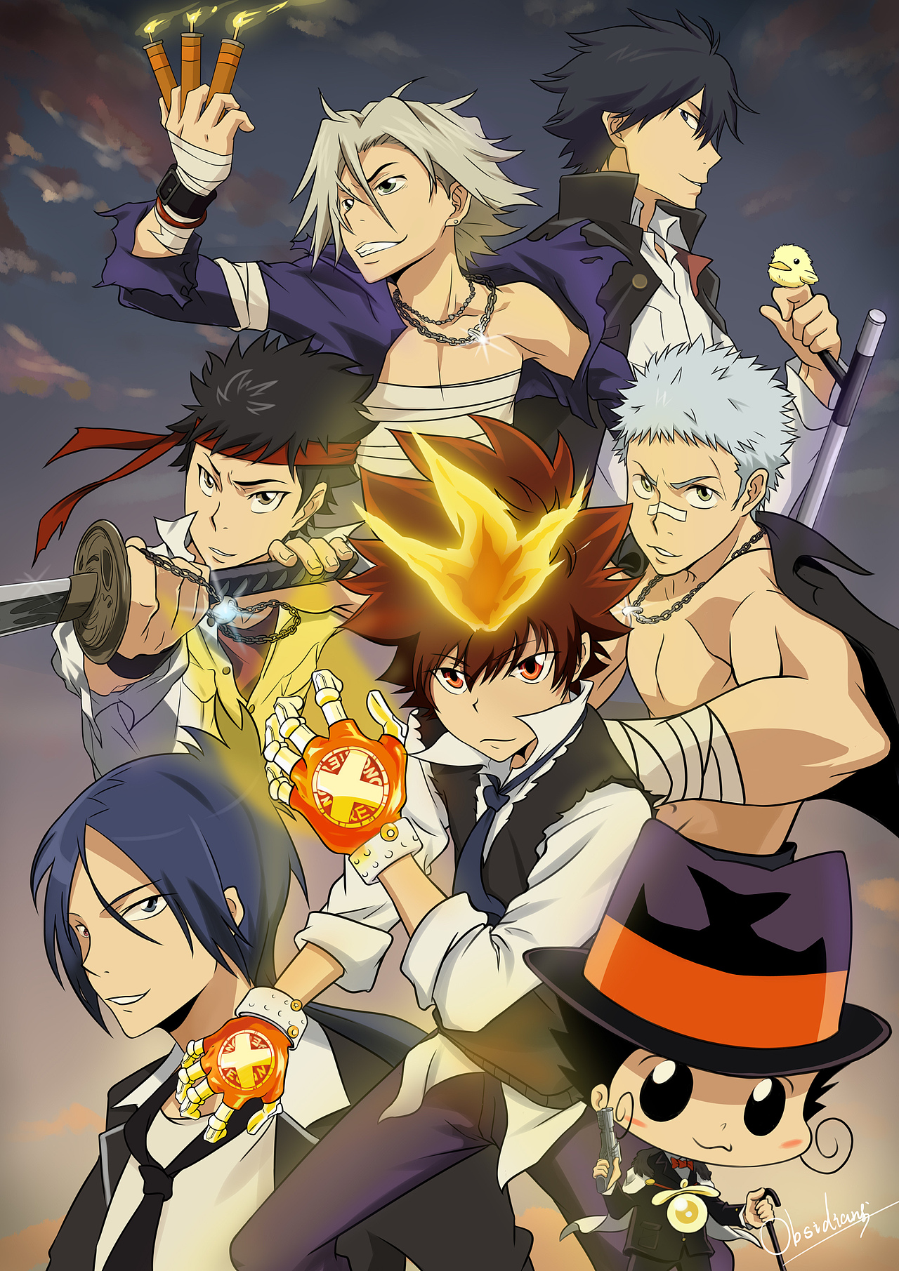 家庭教师同人海报壁纸