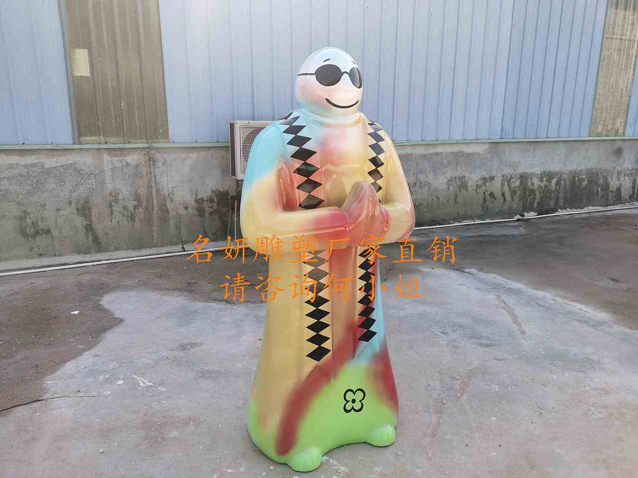 佛门景观装饰玻璃钢和尚造型雕塑抽象道士人物喷绘摆件（图ZMjI5NjQ3MDEy） - 雕塑 - 站酷设计师美陈艺术雕塑原创素材 - 站酷ZCOOL