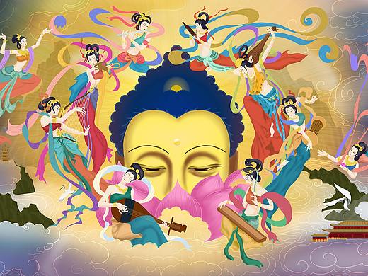 境界·凈界（個人主頁-ZMzI5NDIzNzI=） - 商業(yè)插畫 - 站酷設計師411398473燕原創(chuàng)素材 - 站酷ZCOOL