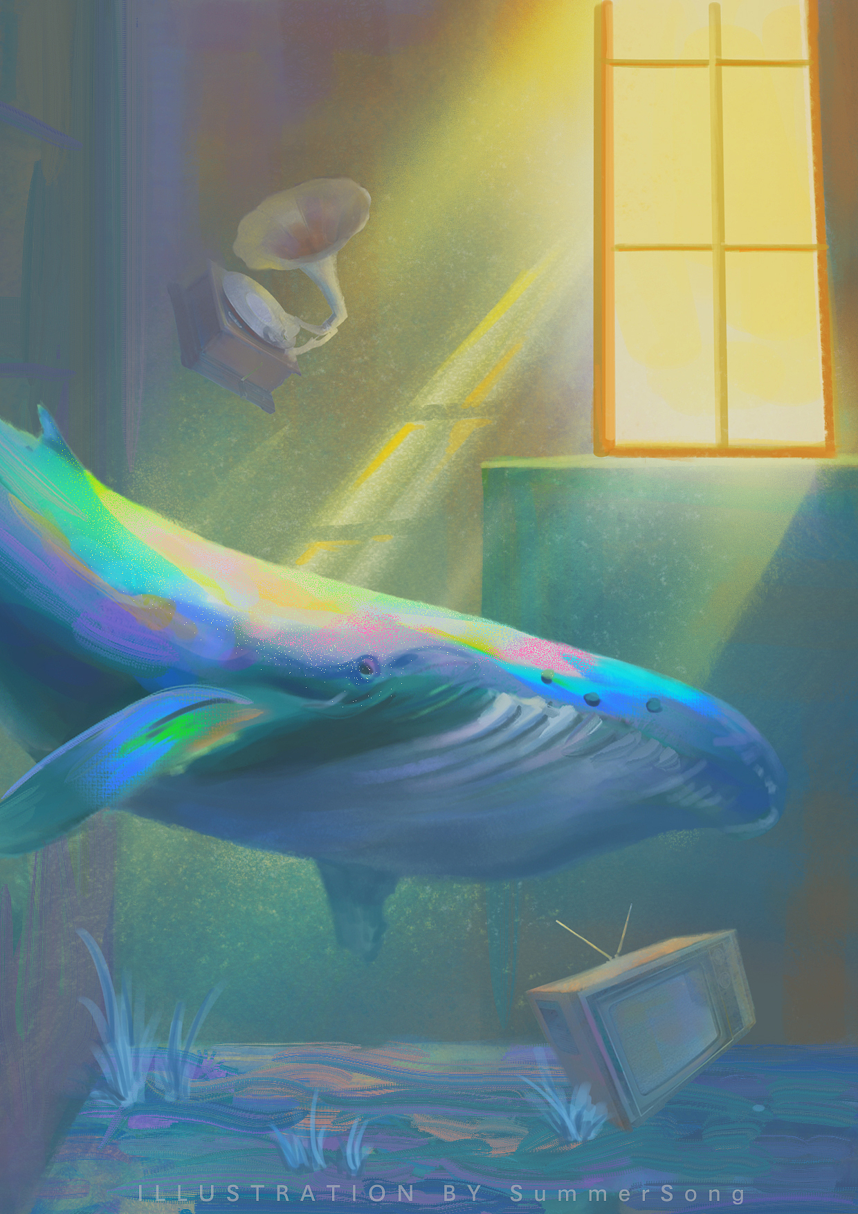 水形物语近期插画习作