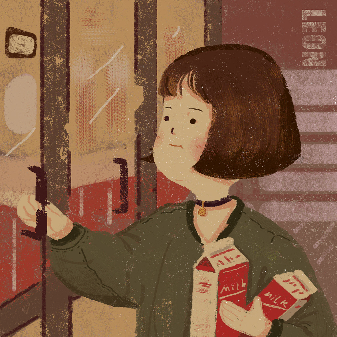 小牛画电影【这个杀手不太冷】玛婷达插画头像