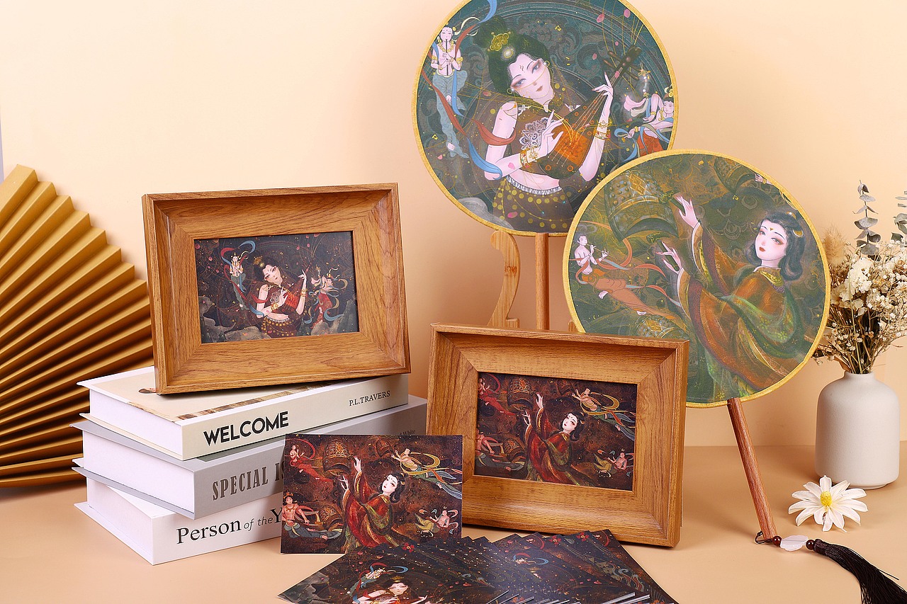 古风系列插画《合笙之歌》（图ZMjcyMTk4MDM2） - 艺术插画 - 站酷设计师卷卷渔原创素材 - 站酷ZCOOL