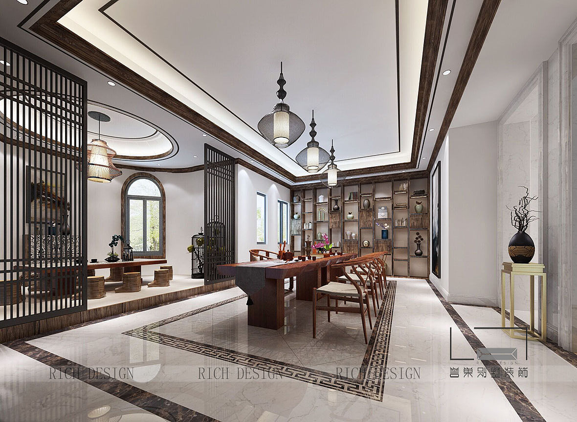 欧式装修装饰,招商华侨城曦城别墅,深圳装修公司