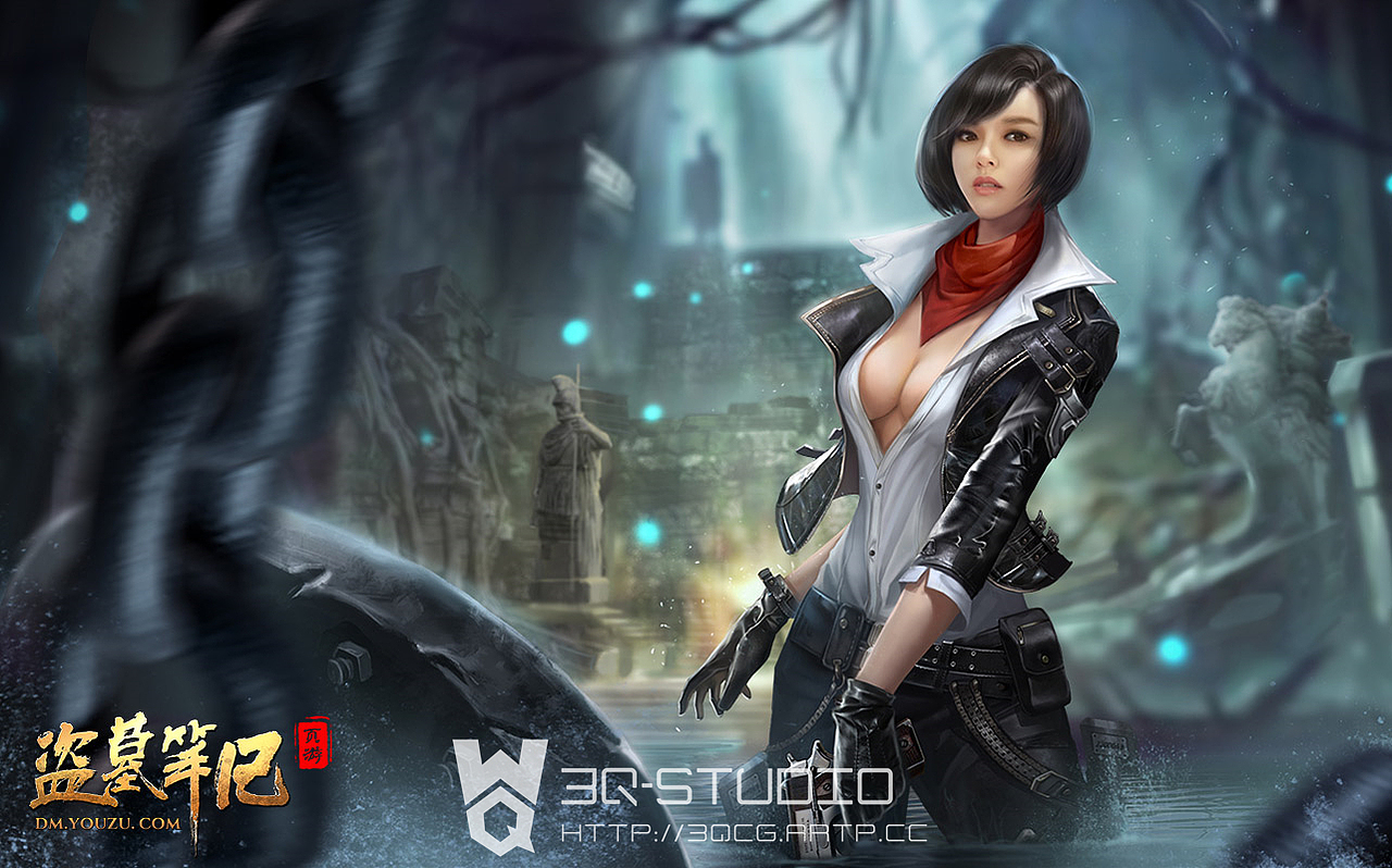 盗墓笔记套图（图ZNjMzNzQyNjQ=） - 商业插画 - 站酷设计师叁乔居原创素材 - 站酷ZCOOL