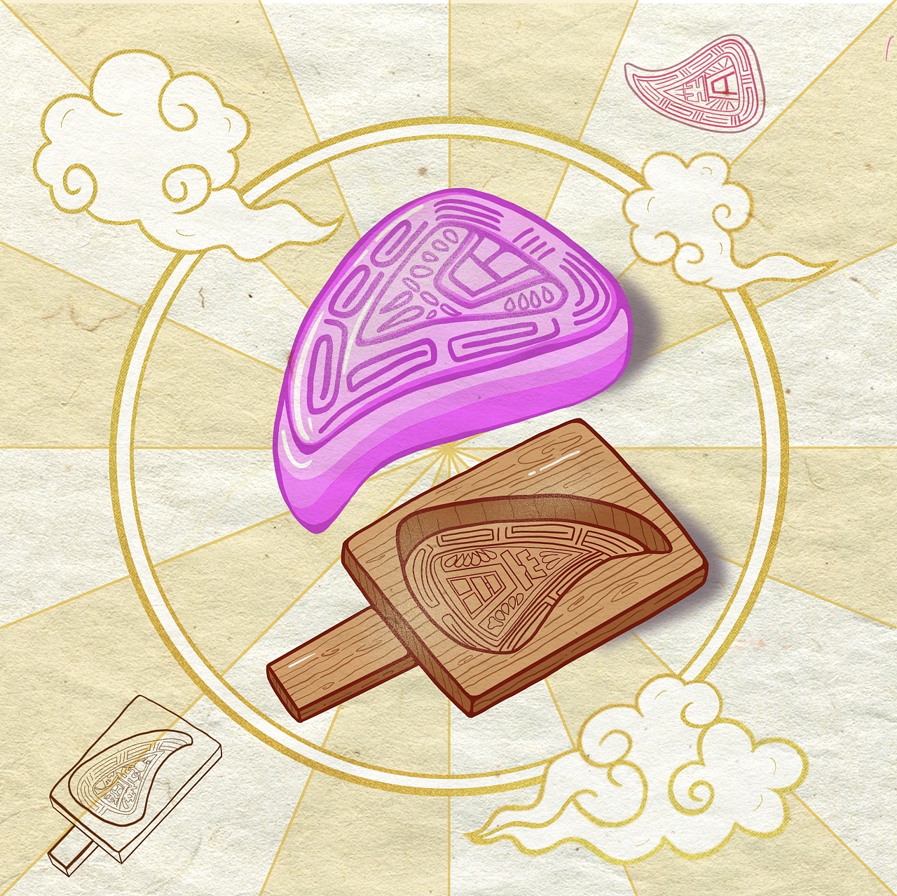 原创潮汕美食插画|插画|商业插画|尚芳mayjune - 原创作品 - 站酷