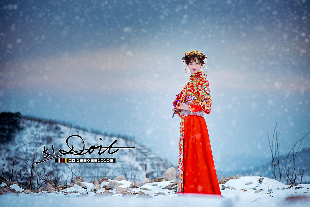 雪满庭.舞岚影（图ZNzE1MzQwMDA=） - 人像摄影 - 站酷设计师51doit原创素材 - 站酷ZCOOL