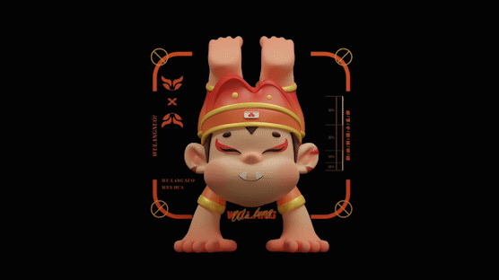 国家级非遗梅山傩戏张五郎原创IP及品牌设计(图ZMzA1MTM2ODMy) - 其他 - 站酷设计师苏毅i原创素材 - 站酷ZCOOL