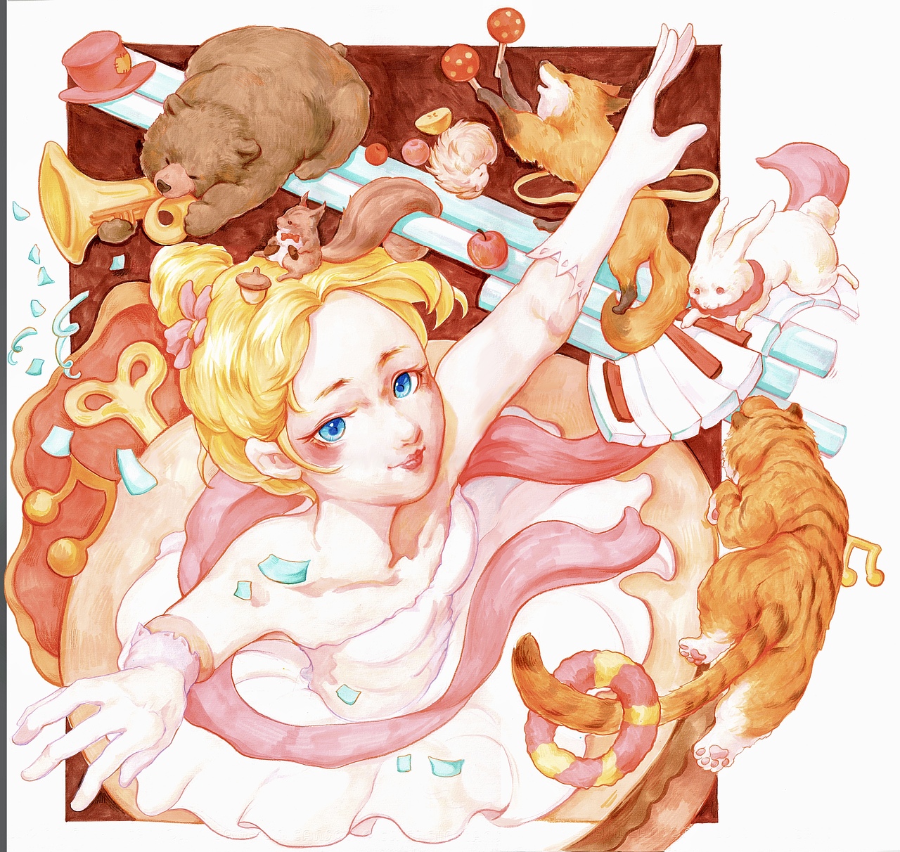 我的原创插画💫