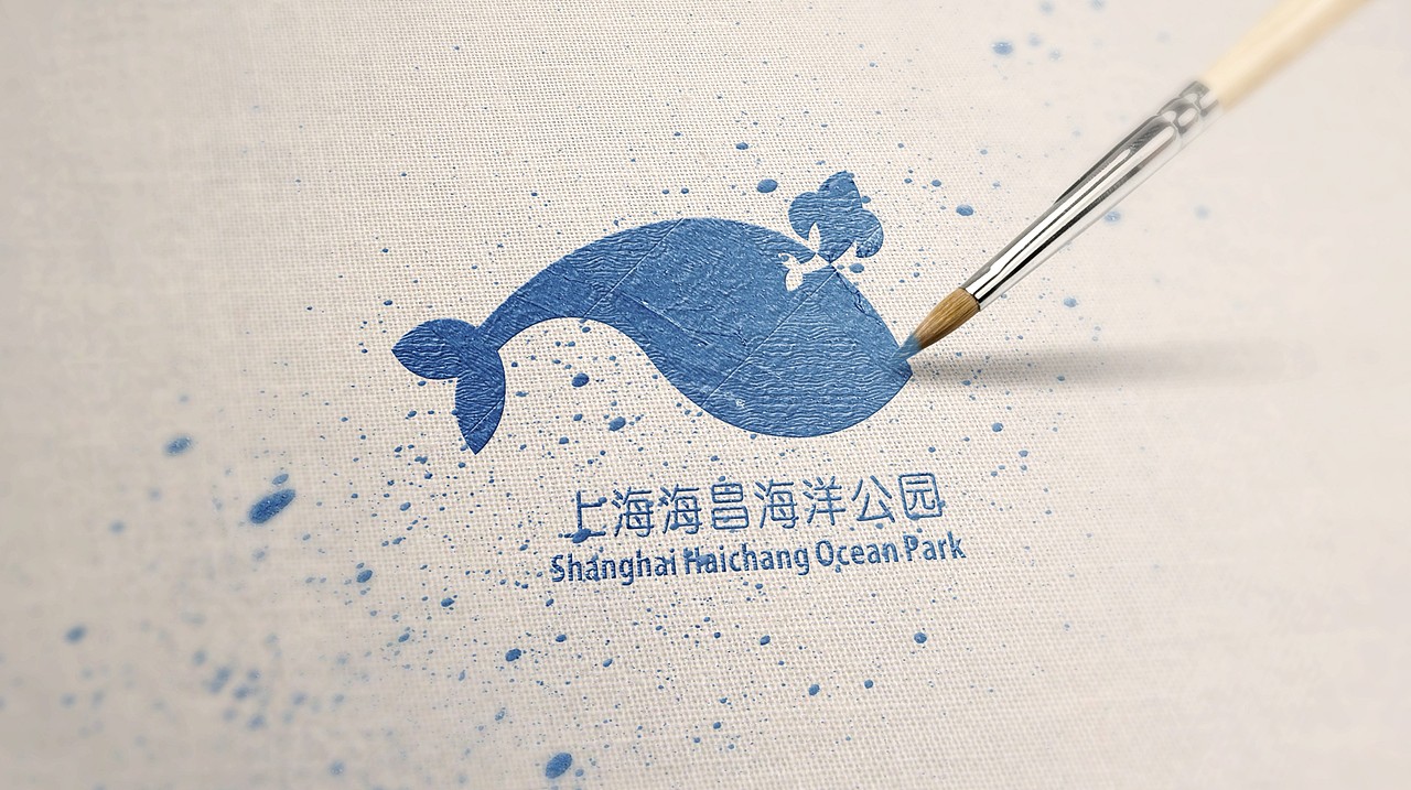 海洋馆logo设计