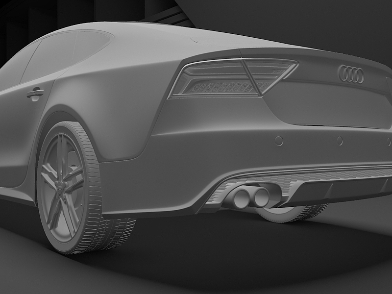 3dsmax&vary奥迪S7建模材质渲染（图ZOTI0NDU1NTI=） - 机械/交通 - 站酷设计师liuling_2148cn原创素材 - 站酷ZCOOL