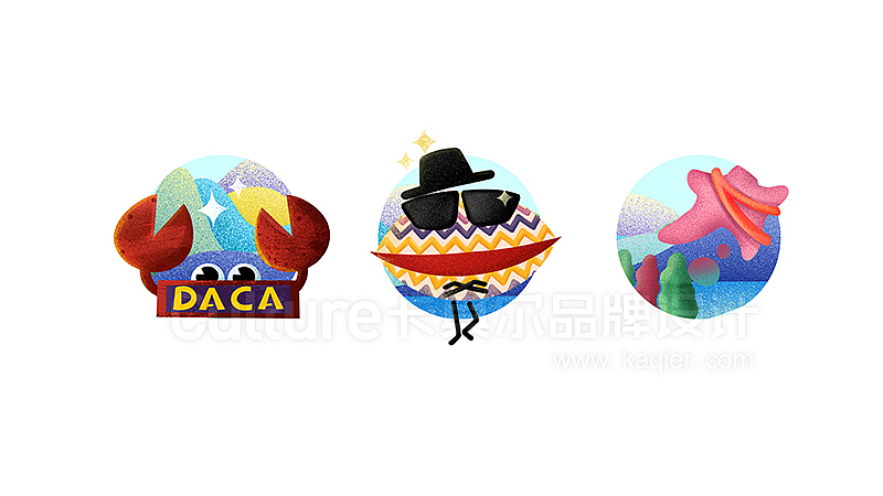 花甲大咖 新派小海鲜 品牌整体形象设计（图ZMTE3NzM3Mjgw） - 品牌 - 站酷设计师卡其尔品牌原创素材 - 站酷ZCOOL