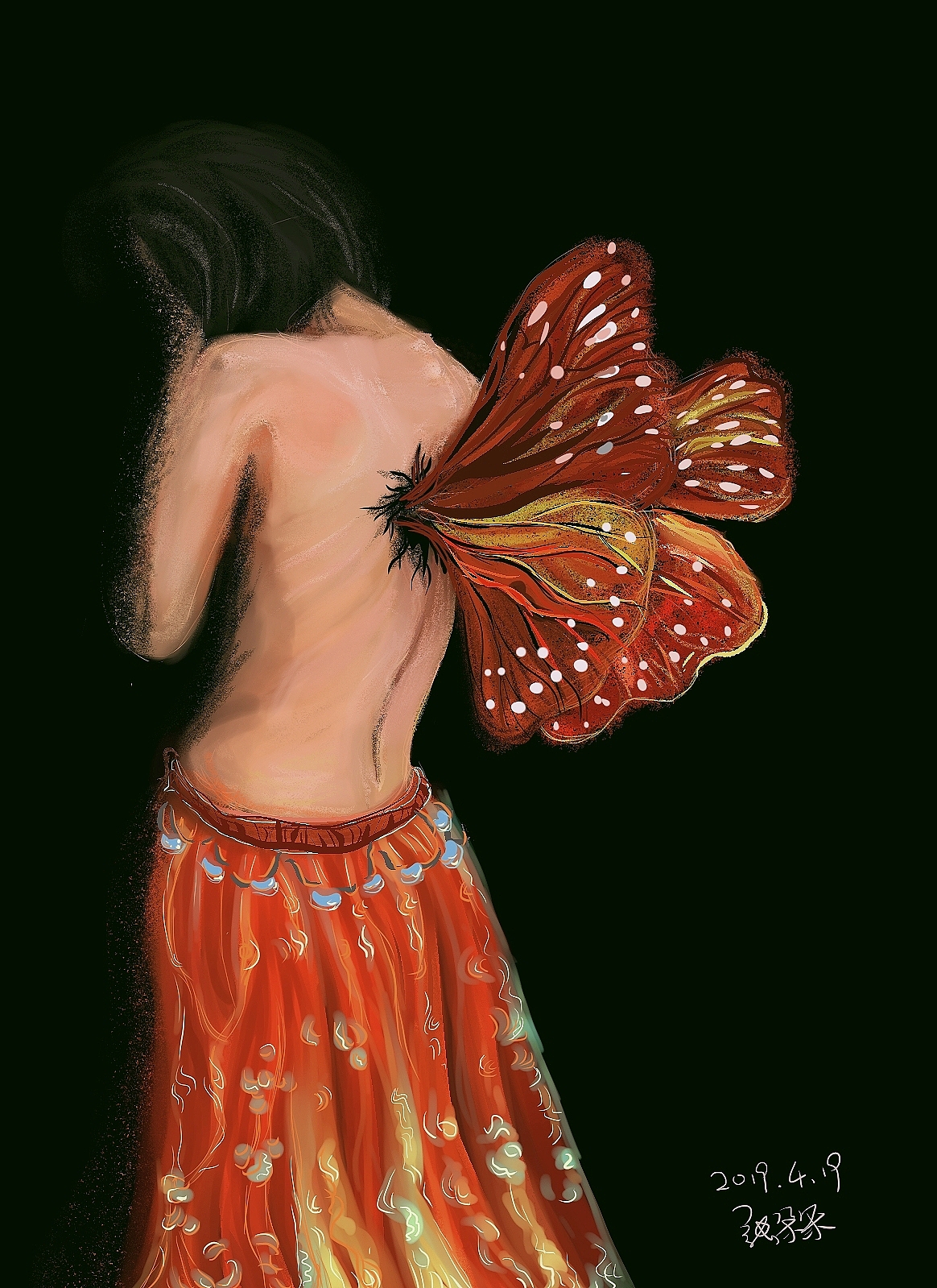 系列插画——《生灵》