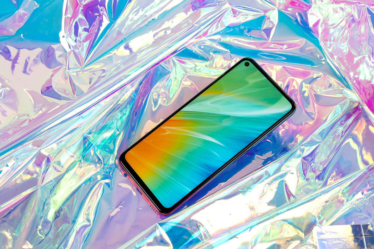 荣耀30s蝶羽红靓丽幻彩梦幻光效