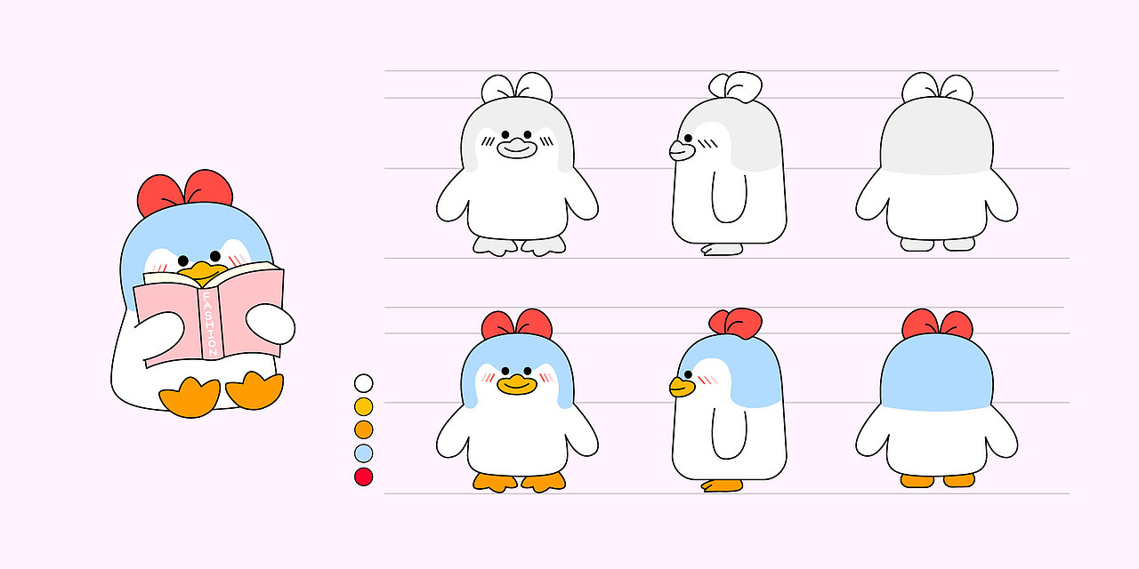 IP设计:动物三姐妹