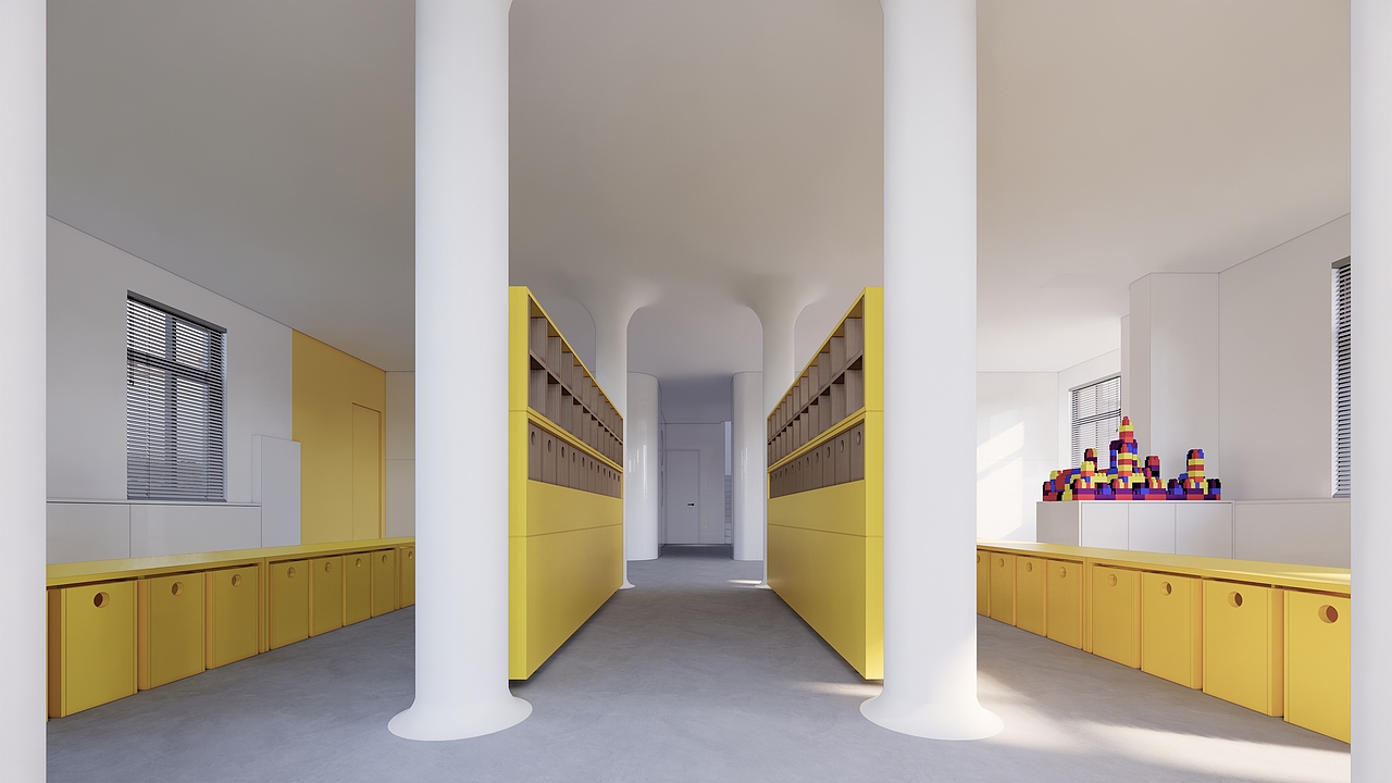 上海傅家街幼儿园初步空间改造提案（图ZMjI4NTQ0ODQ4） - 家装设计 - 站酷设计师JHBOOM工作室原创素材 - 站酷ZCOOL