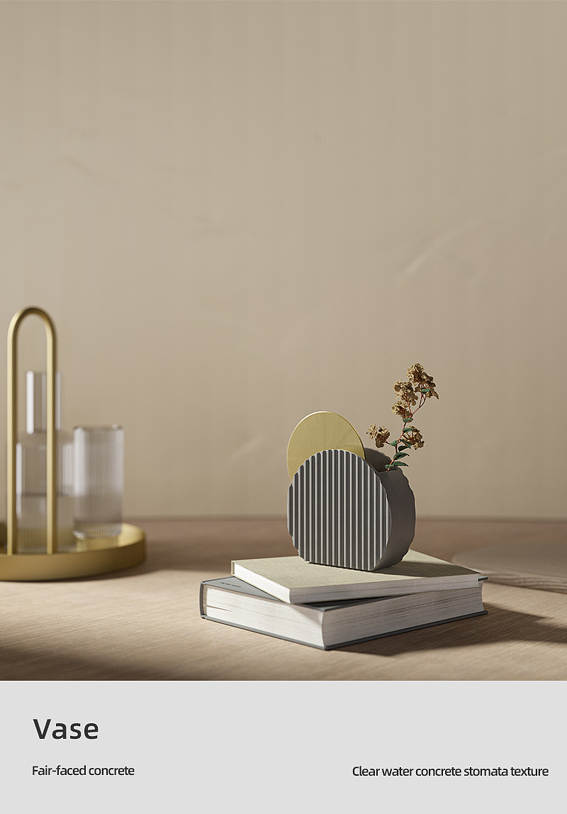 觉一清水混凝土斯托拉花瓶（图ZMjYwOTA2NDQw） - 生活用品 - 站酷设计师觉一FONE原创素材 - 站酷ZCOOL