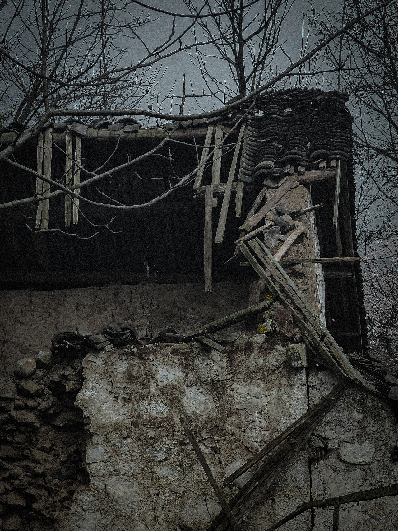 被遗弃的老房子