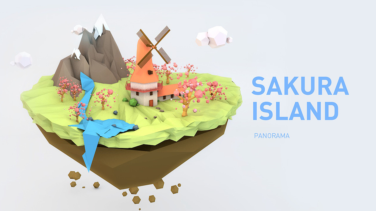 C4D模型（图ZODUzNzY3MTY=） - 场景 - 站酷设计师fantastic丰原创素材 - 站酷ZCOOL