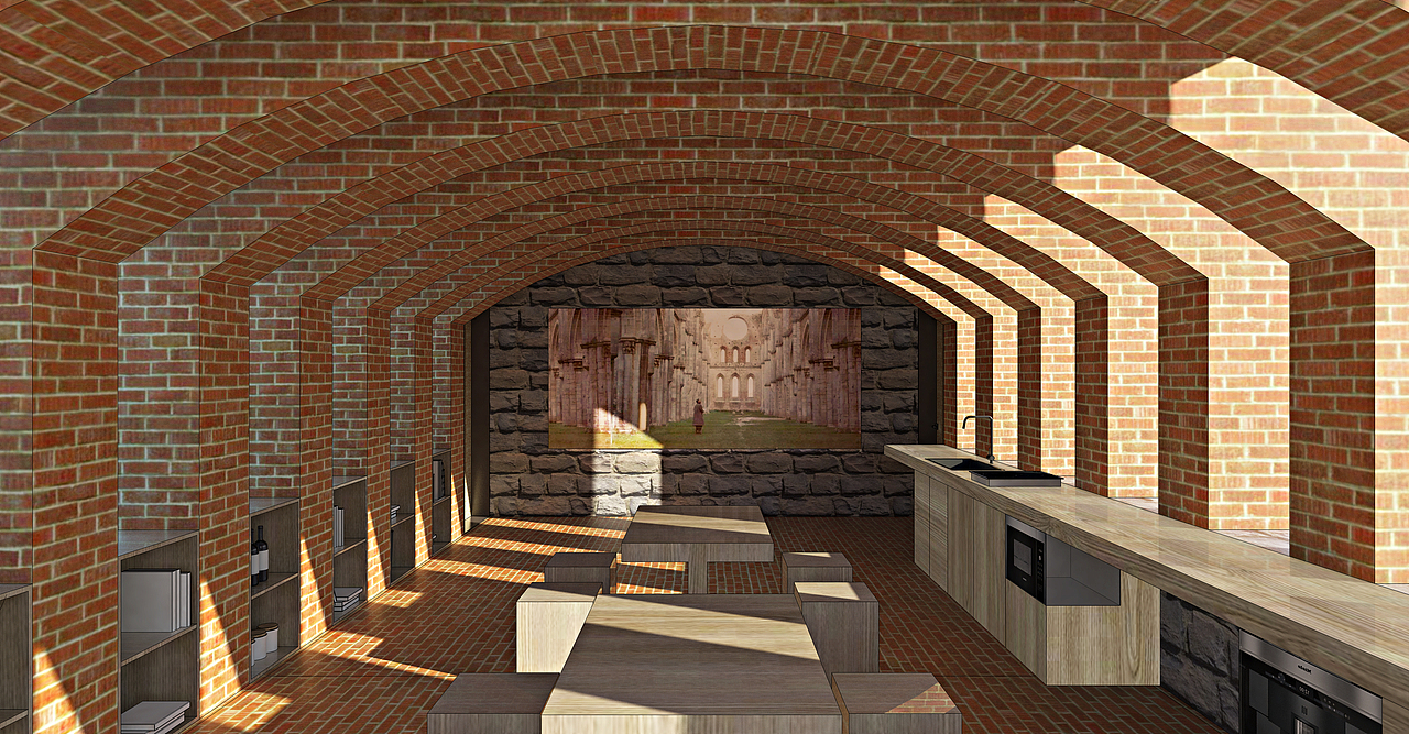 山东威海新建民宿-砖拱屋