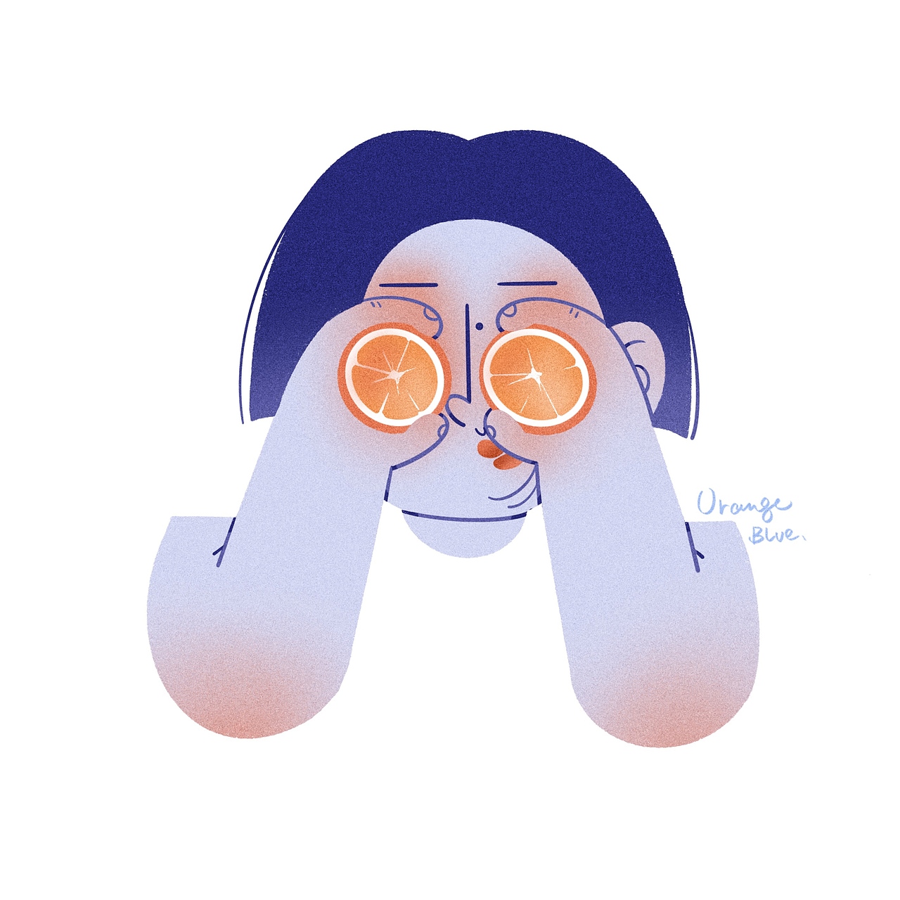 简·单·思·想（图ZMTczODgzNTE2） - 创作习作 - 站酷设计师橙子蓝了_ChR原创素材 - 站酷ZCOOL