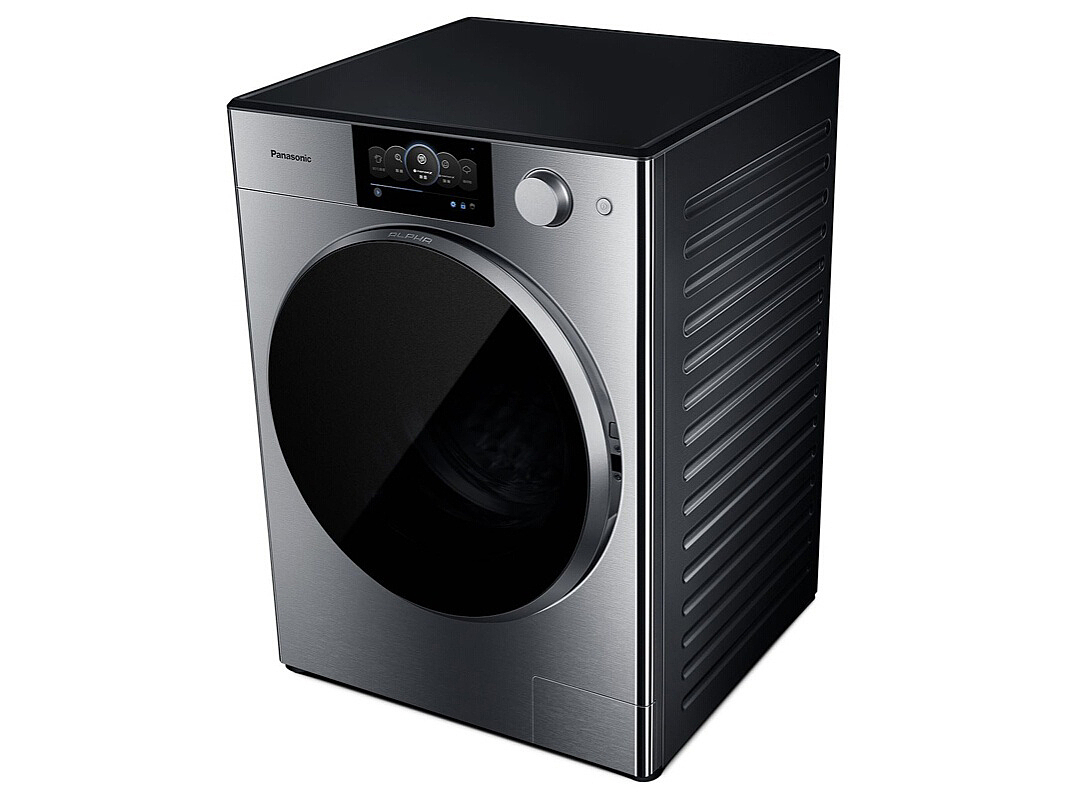 松下阿尔法XQG100-P1DL洗衣机抖音版产品广告设计制作