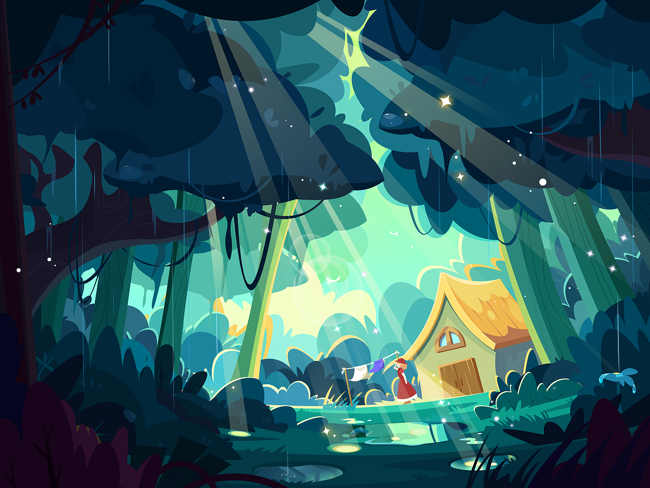 儿童插画作品（图ZMjY3OTQ5MDY4） - 儿童插画 - 站酷设计师八个大饼原创素材 - 站酷ZCOOL