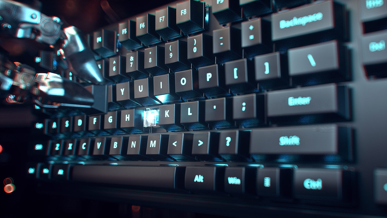 Keyboard《键盘-》（图ZMTU2NDUyODQ0） - 动画/影视 - 站酷设计师贝吉塔_Z原创素材 - 站酷ZCOOL
