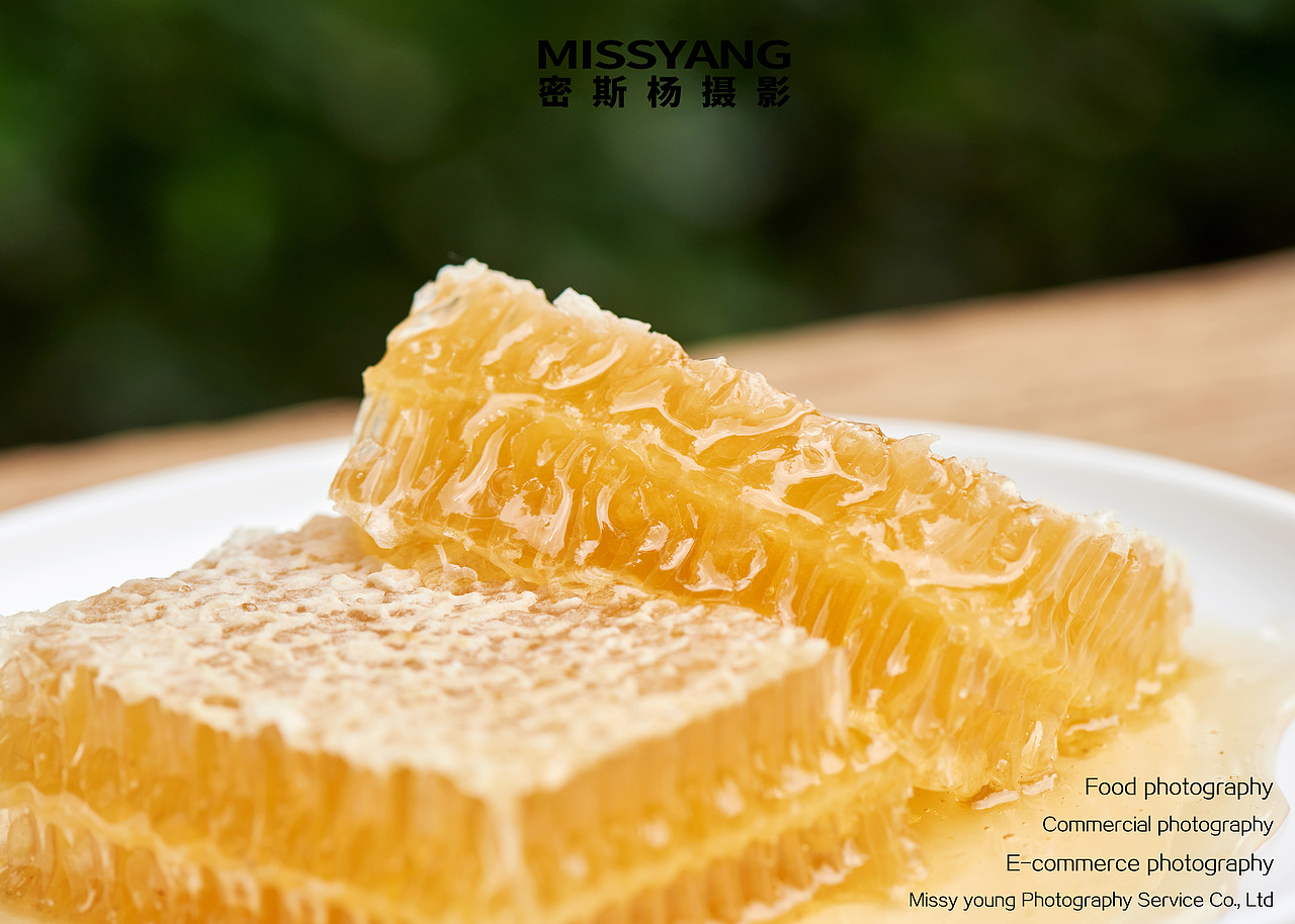 蜂蜜摄影蜂巢蜜拍摄美食摄影电商摄影郑州密斯杨