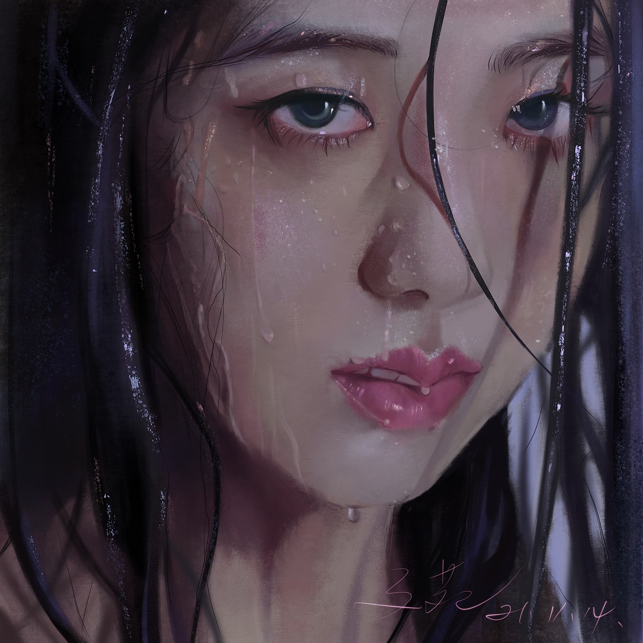 我喜欢水，喜欢下雨的天（图ZMjc3NjgxMjk2） - 绘画 - 站酷设计师不会画画的文总原创素材 - 站酷ZCOOL