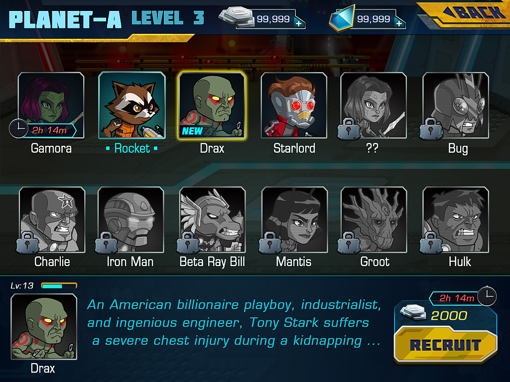 《银河护卫队》 GOTG Game UI（图ZMjAzODA0MzI=） - 游戏UI - 站酷设计师sun莲花原创素材 - 站酷ZCOOL