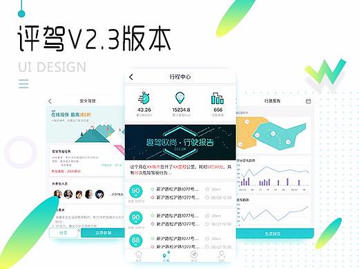 评驾V2.3版本app（个人主页-ZMjQ0MzM3ODQ=） - APP界面 - 站酷设计师27度的太阳原创素材 - 站酷ZCOOL