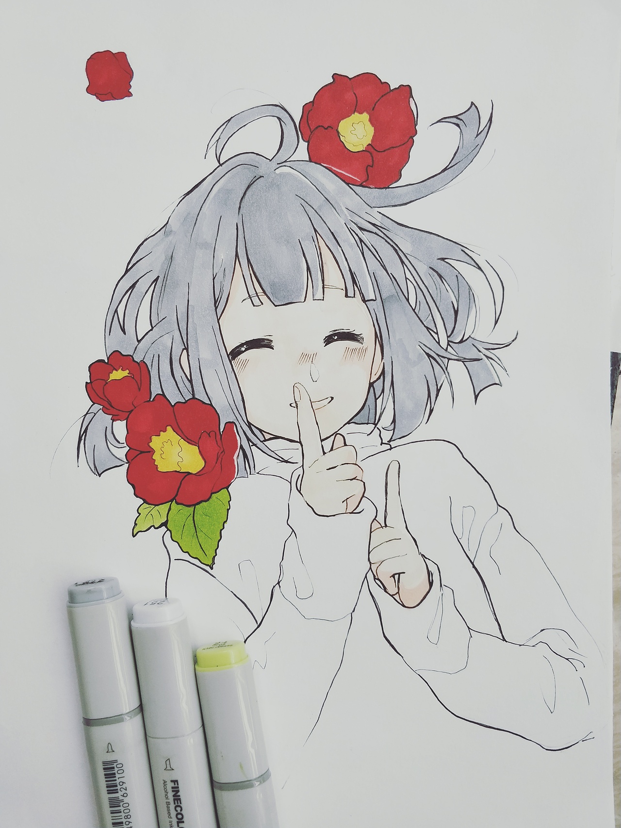 小姐姐（图ZMTA3NDY0MDg0） - 单幅漫画 - 站酷设计师隰荷YQ原创素材 - 站酷ZCOOL