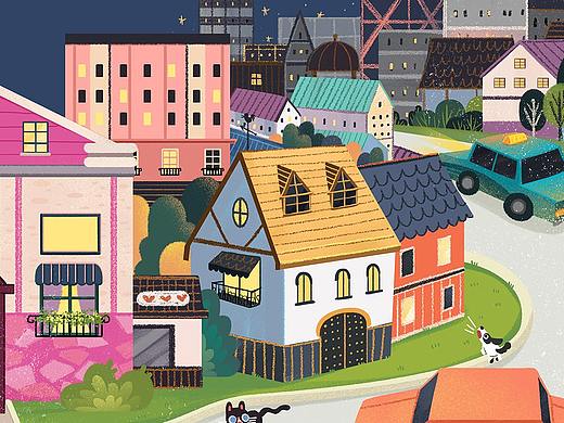 与乐乐趣合作《揭秘小世界--城市》