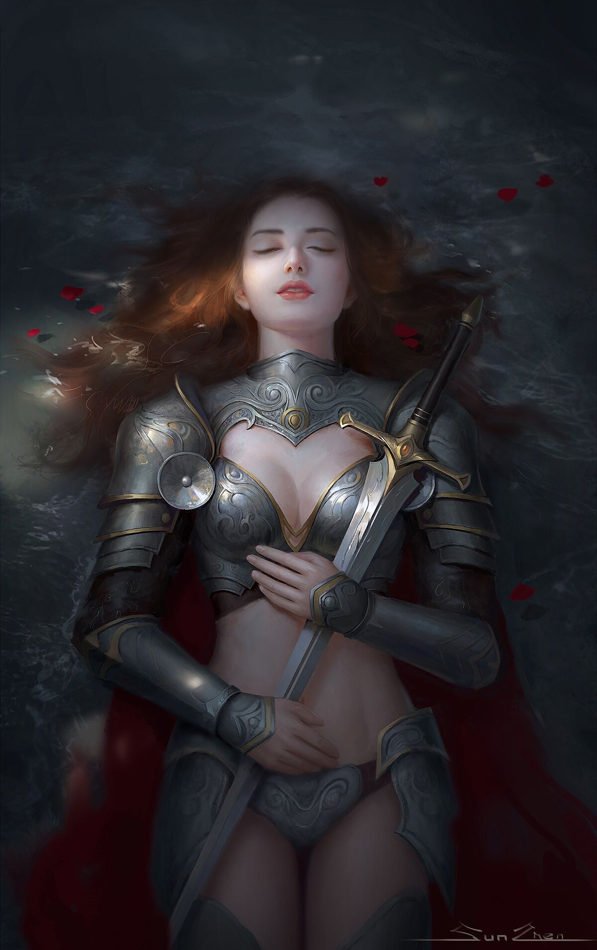 黎明破晓前（图ZMTEzODQxMTA4） - 艺术插画 - 站酷设计师孙震sz原创素材 - 站酷ZCOOL