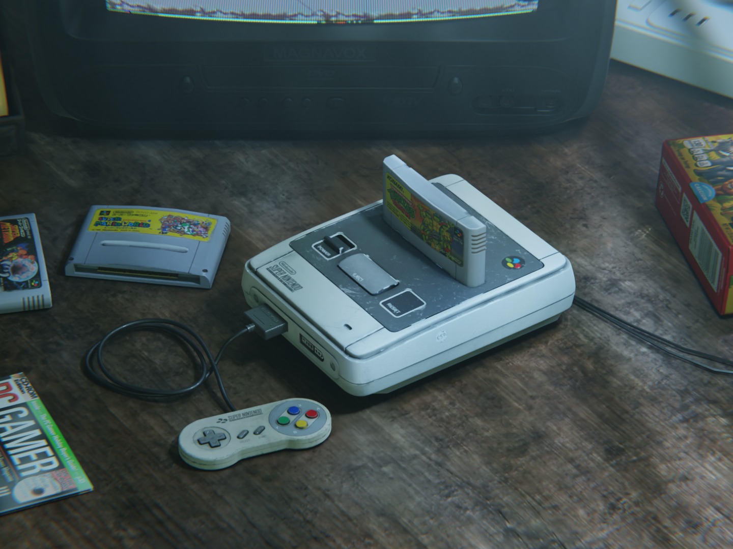 Super Nintendo 超级任天堂 - Blender渲染