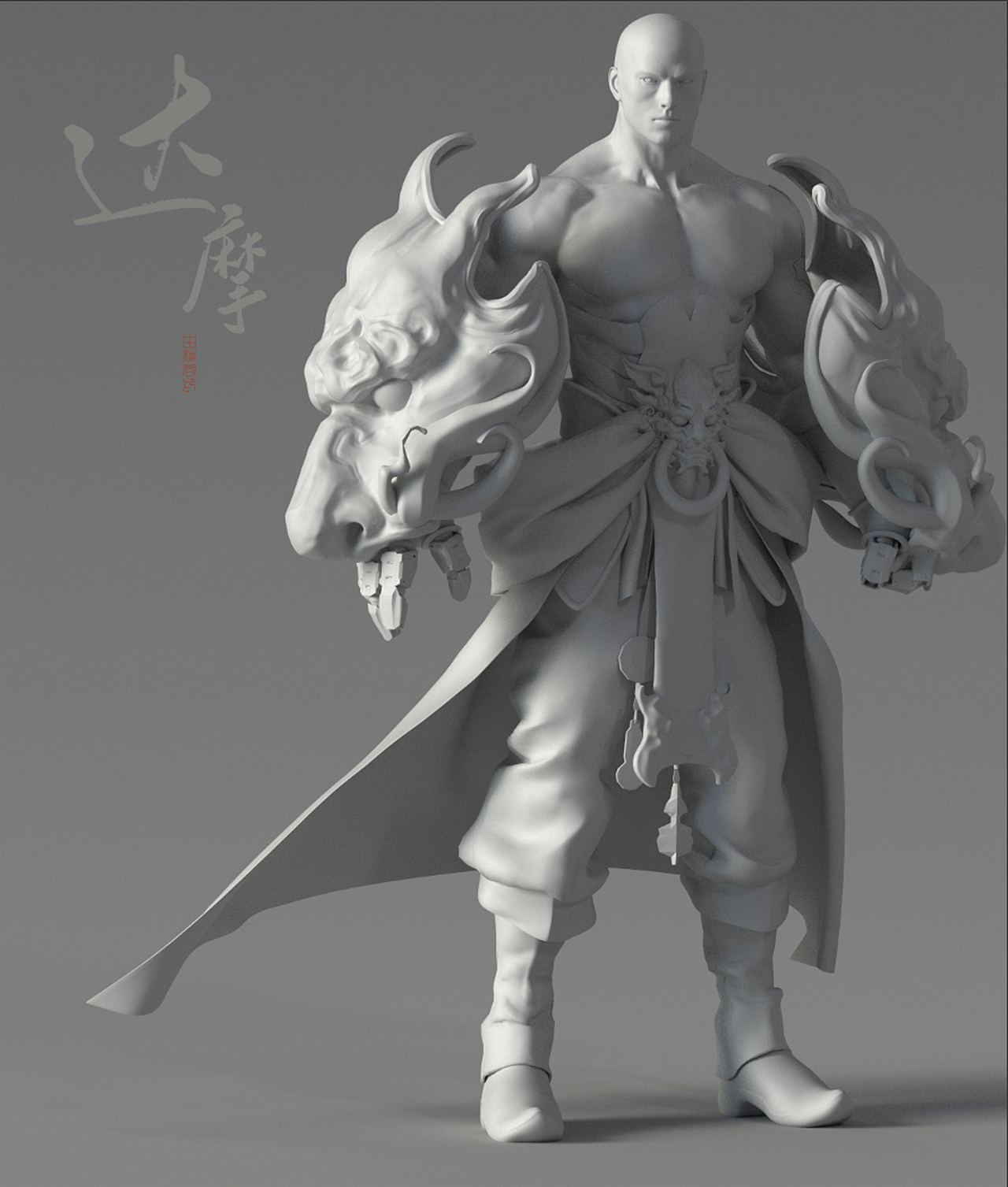 《达摩》同人（图ZMTk0NTc1NDk2） - 人物/生物 - 站酷设计师jacqu原创素材 - 站酷ZCOOL